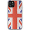 United Kingdom Flag Distressed iPhone 11 Pro Clear Case