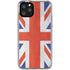 United Kingdom Flag Distressed iPhone 11 Pro Clear Case