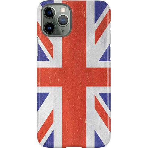 United Kingdom Flag Distressed iPhone 11 Pro Lite Case