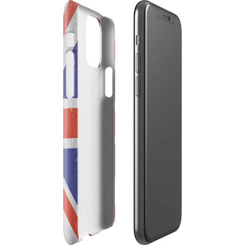 United Kingdom Flag Distressed iPhone 11 Pro Lite Case