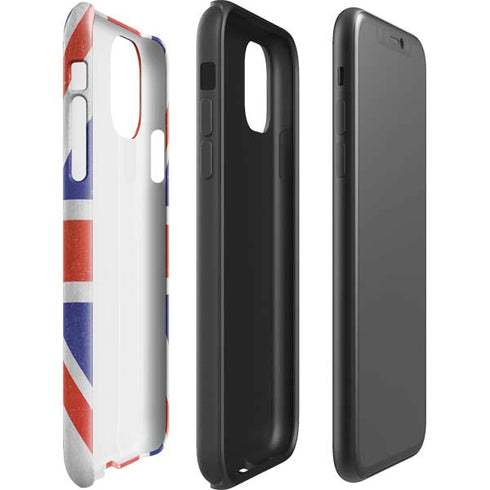 United Kingdom Flag Distressed iPhone 11 Pro Max Impact Case