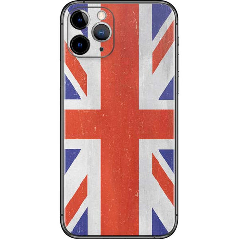 United Kingdom Flag Distressed iPhone 11 Pro Skin