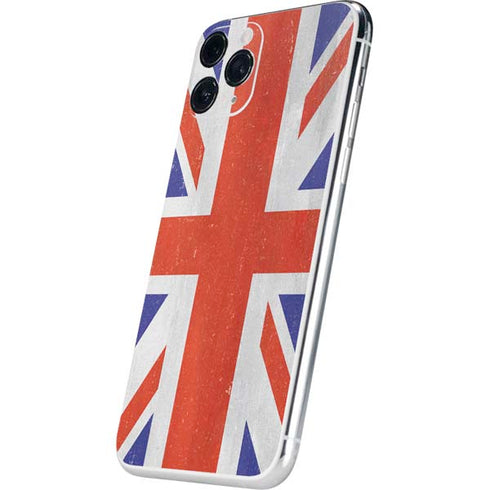 United Kingdom Flag Distressed iPhone 11 Pro Skin