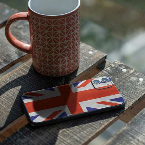 United Kingdom Flag Distressed iPhone 11 Skin