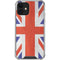 United Kingdom Flag Distressed iPhone 12 Clear Case