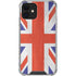 United Kingdom Flag Distressed iPhone 12 Clear Case