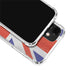 United Kingdom Flag Distressed iPhone 12 Clear Case