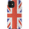 United Kingdom Flag Distressed iPhone 12 Impact Case