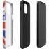 United Kingdom Flag Distressed iPhone 12 Impact Case