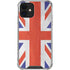 United Kingdom Flag Distressed iPhone 12 Mini Clear Case