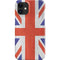 United Kingdom Flag Distressed iPhone 12 Mini Lite Case