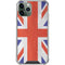 United Kingdom Flag Distressed iPhone 12 Pro Clear Case