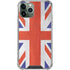 United Kingdom Flag Distressed iPhone 12 Pro Clear Case