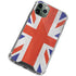 United Kingdom Flag Distressed iPhone 12 Pro Max Clear Case