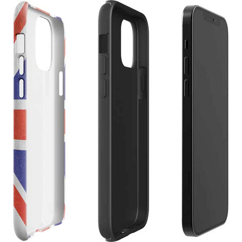 United Kingdom Flag Distressed iPhone 12 Pro Max Impact Case