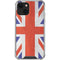 United Kingdom Flag Distressed iPhone 13 Mini Clear Case