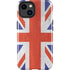 United Kingdom Flag Distressed iPhone 15 Plus Impact Case