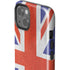 United Kingdom Flag Distressed iPhone 14 Plus Impact Case