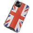 United Kingdom Flag Distressed iPhone 14 Plus Clear Case