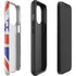 United Kingdom Flag Distressed iPhone 14 Pro Impact Case