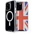 United Kingdom Flag Distressed iPhone 15 Pro MagSafe Case