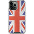 United Kingdom Flag Distressed iPhone 14 Pro Max Clear Case