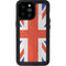 United Kingdom Flag Distressed iPhone 14 Pro Max Waterproof Case