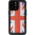 United Kingdom Flag Distressed iPhone 14 Pro Max Waterproof Case