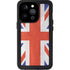 United Kingdom Flag Distressed iPhone 14 Pro Waterproof Case