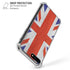 United Kingdom Flag Distressed iPhone 7/8 Plus Clear Case