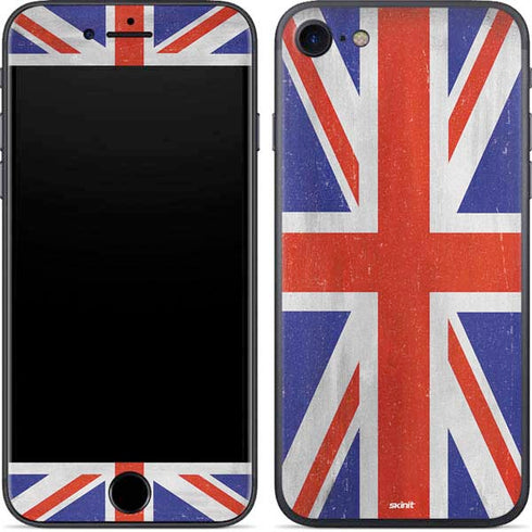 United Kingdom Flag Distressed iPhone 7 Skin
