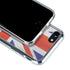 United Kingdom Flag Distressed iPhone SE (2nd & 3rd Gen) Clear Case