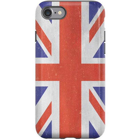 United Kingdom Flag Distressed iPhone SE (2nd & 3rd Gen) Pro Case