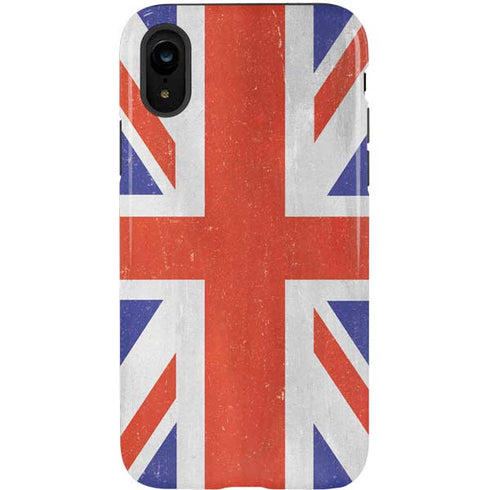 United Kingdom Flag Distressed iPhone XR Pro Case