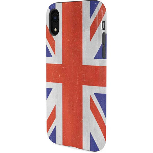 United Kingdom Flag Distressed iPhone XR Pro Case