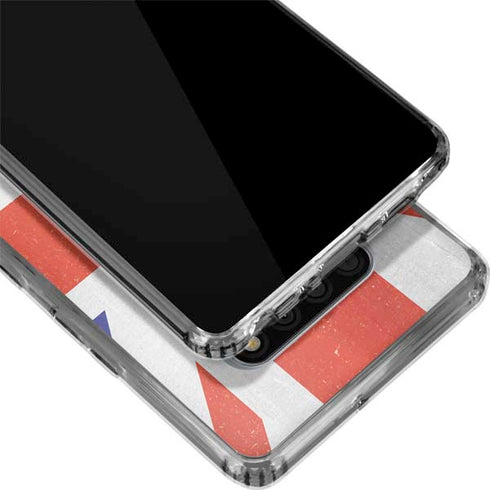 United Kingdom Flag Distressed LG Stylo 6 Clear Case