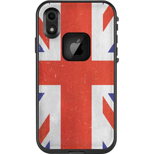 United Kingdom Flag Distressed LifeProof Fre iPhone Skin