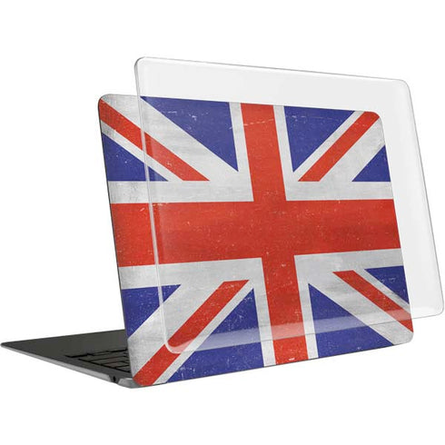 United Kingdom Flag Distressed MacBook Air 13in (2020) Case plus Skin