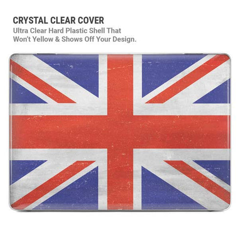 United Kingdom Flag Distressed MacBook Air 15in (2023-2025) Case plus Skin
