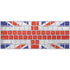 United Kingdom Flag Distressed Magic Keyboard Skin