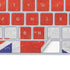 United Kingdom Flag Distressed Magic Keyboard Skin