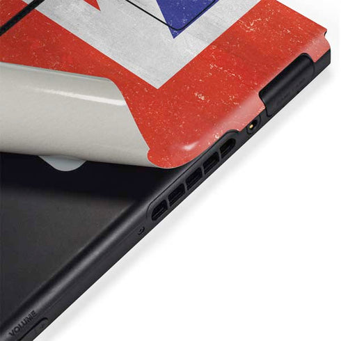 United Kingdom Flag Distressed Nintendo Switch Bundle Skin