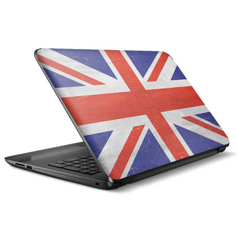 United Kingdom Flag Distressed HP Notebook Skin
