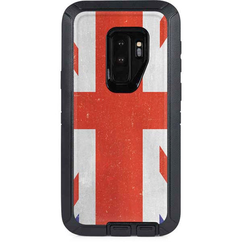 United Kingdom Flag Distressed Otterbox Defender Galaxy Skin