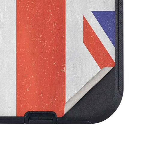 United Kingdom Flag Distressed Otterbox Defender iPhone Skin