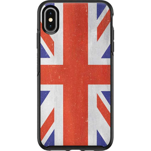 United Kingdom Flag Distressed Otterbox Symmetry iPhone Skin