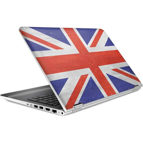 United Kingdom Flag Distressed HP Pavilion Skin