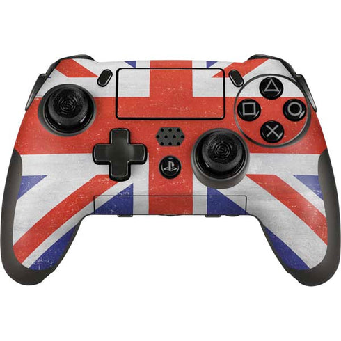 United Kingdom Flag Distressed PlayStation Scuf Vantage 2 Controller Skin