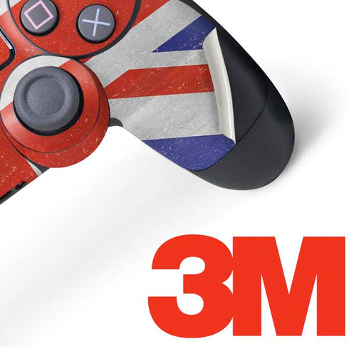 United Kingdom Flag Distressed PS4 Controller Skin