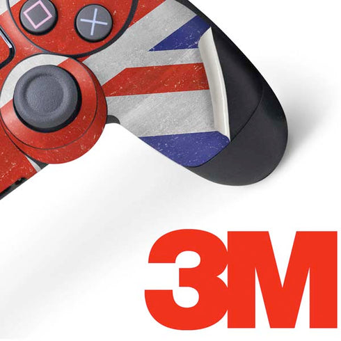 United Kingdom Flag Distressed PS4 Pro/Slim Controller Skin
